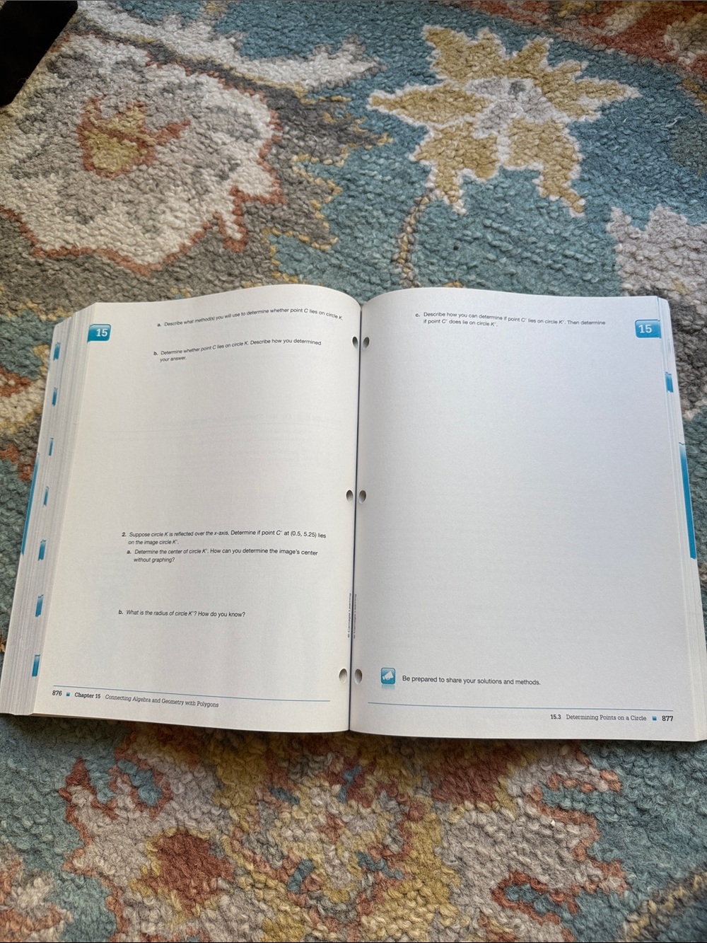 Integrated Math I Student Text Volume 2 - Blue - Picture 3 of 4